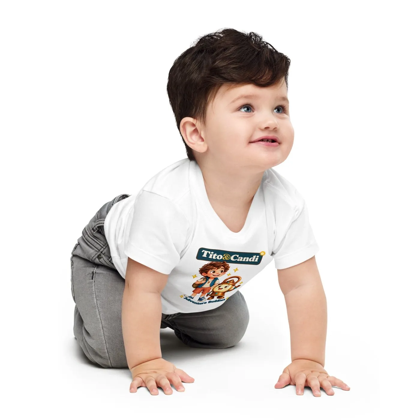 Adventure Buddies Baby Tee, Photo 5