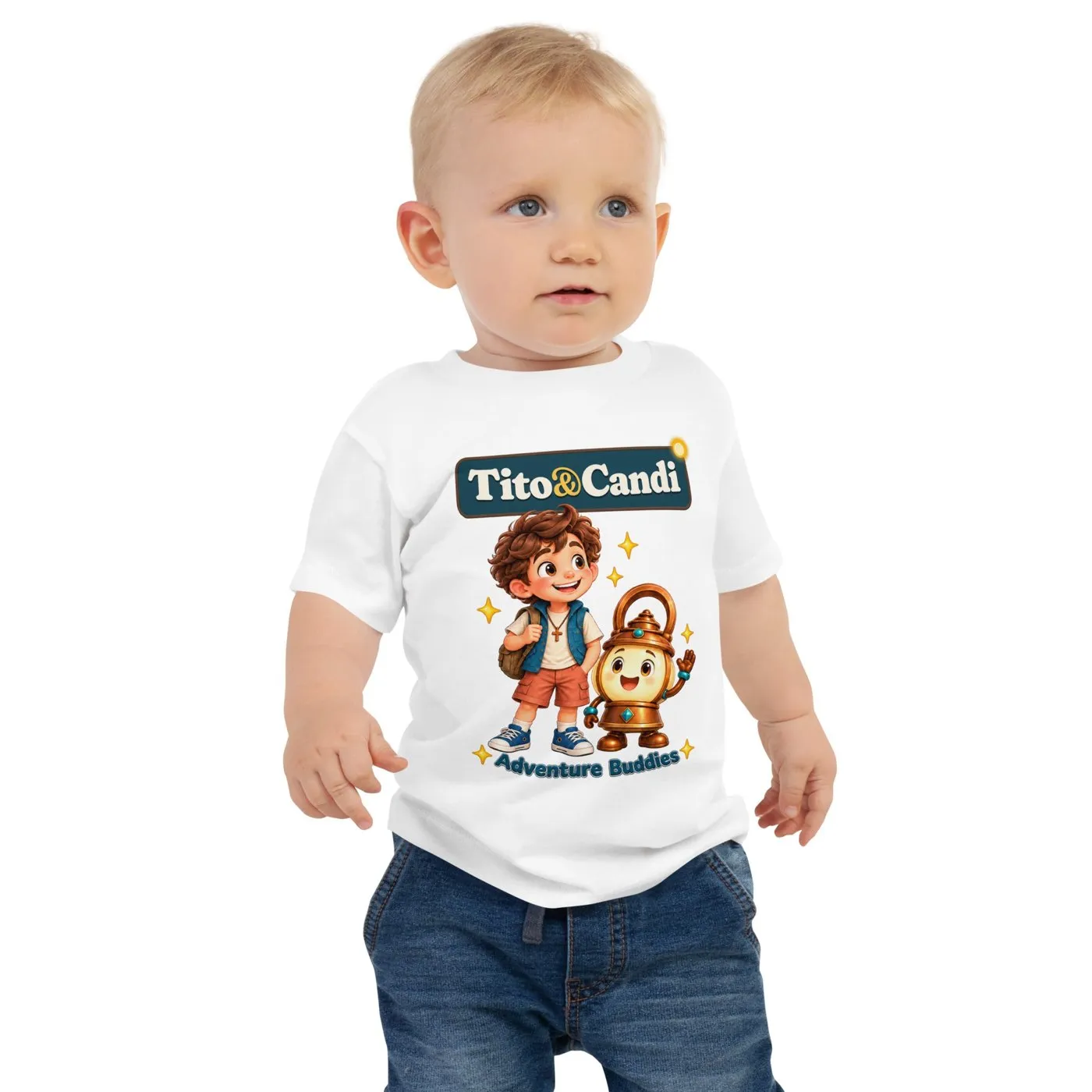 Adventure Buddies Baby Tee, Photo 6