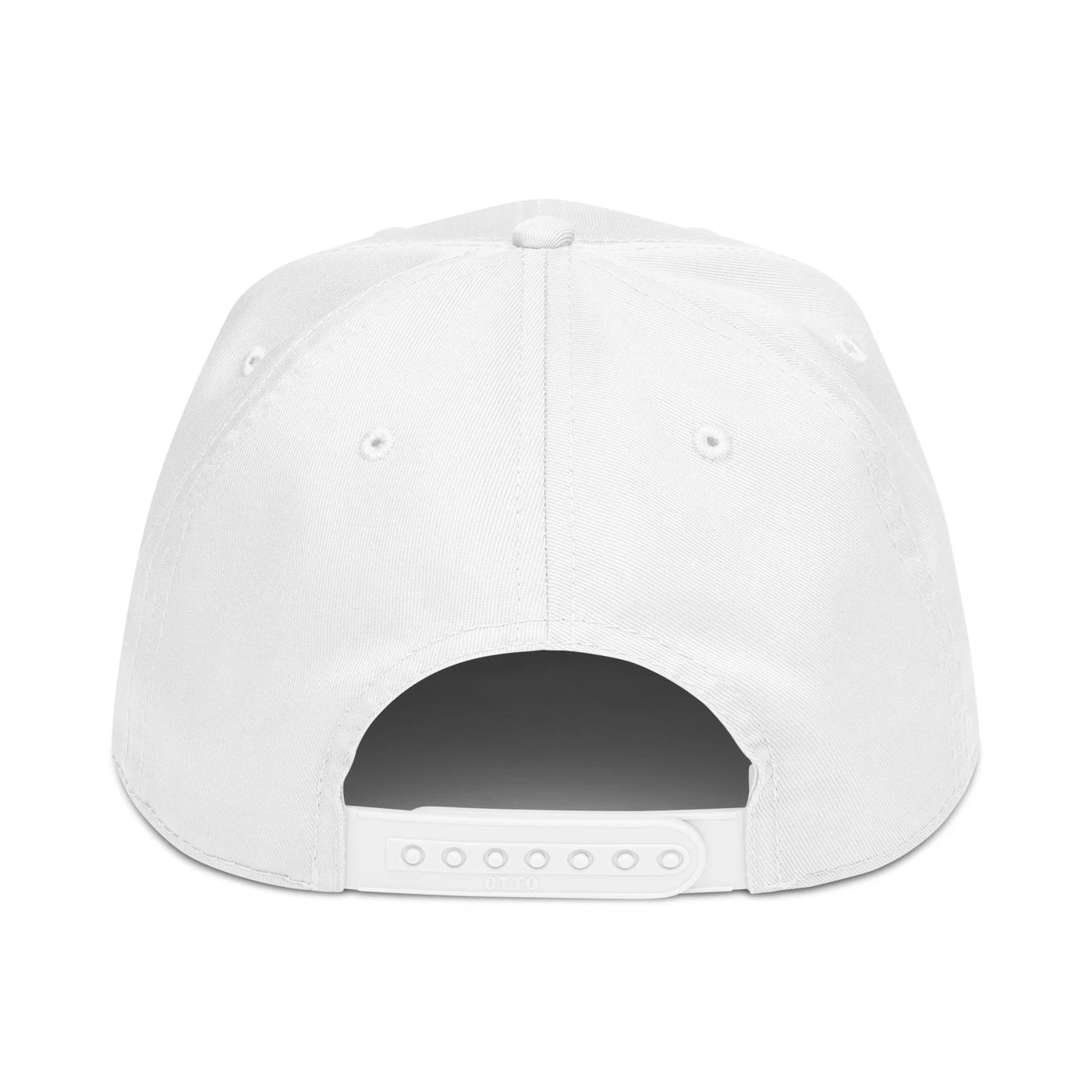 White 5-panel cap with the Tito&Candi sign on the front