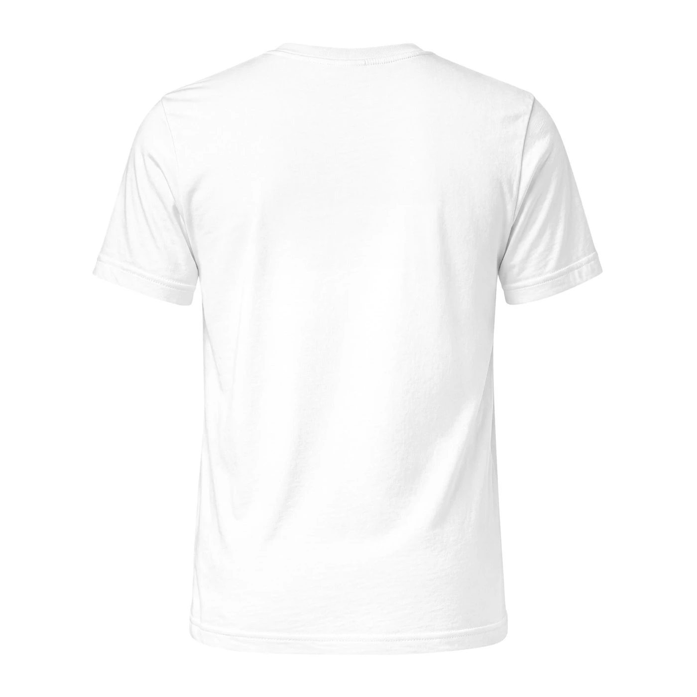 White unisex T-shirt with the Tito&Candi sign on the front