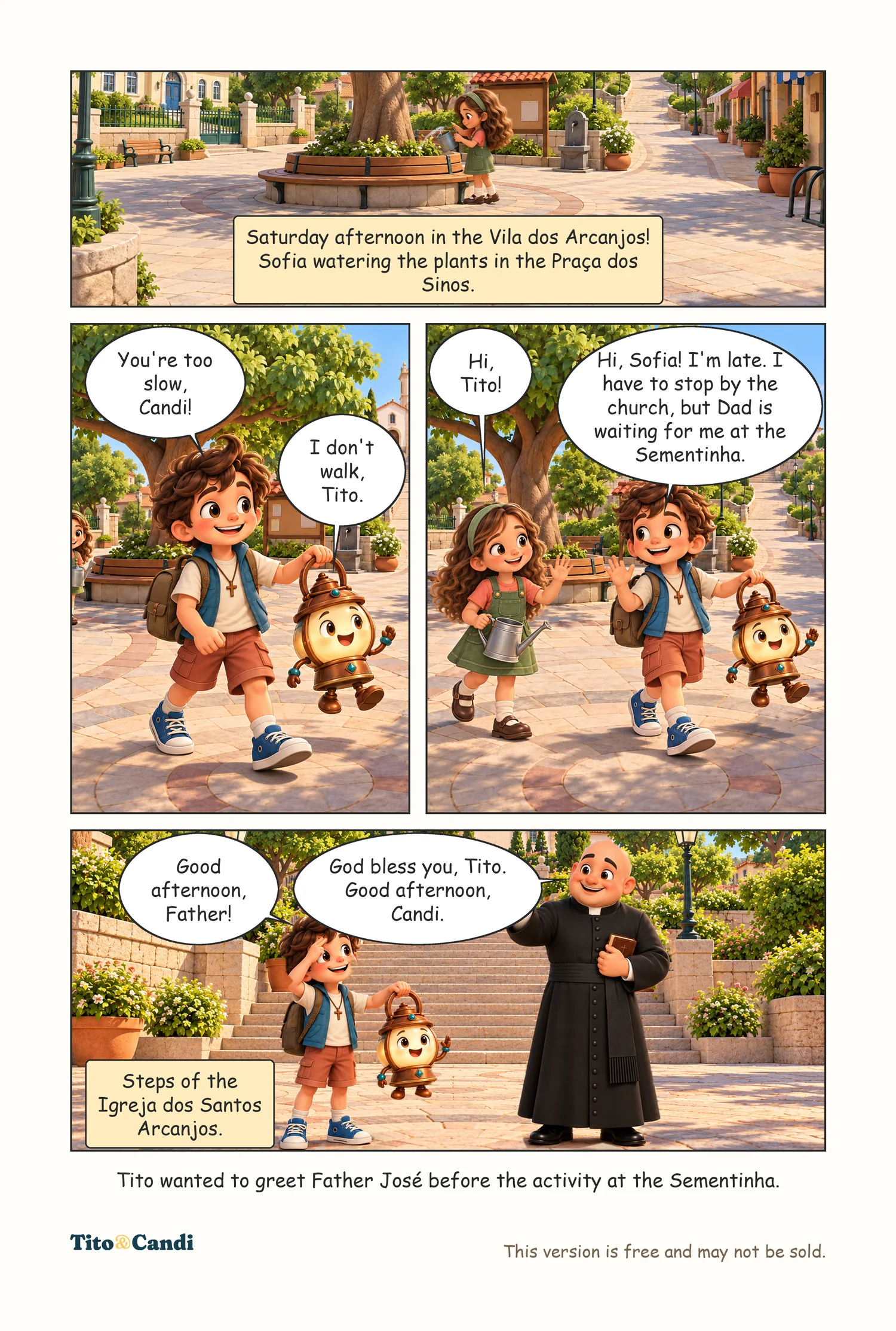 The Letters of the Sementinha, page 1