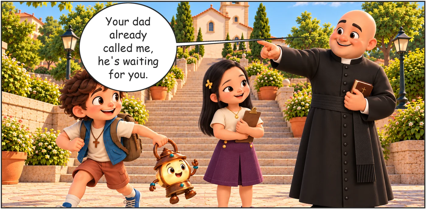 The Letters of the Sementinha, page 2, panel 3