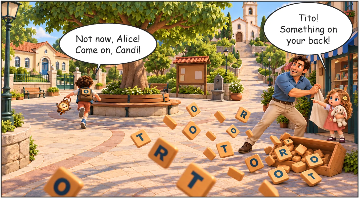 The Letters of the Sementinha, page 5, panel 3