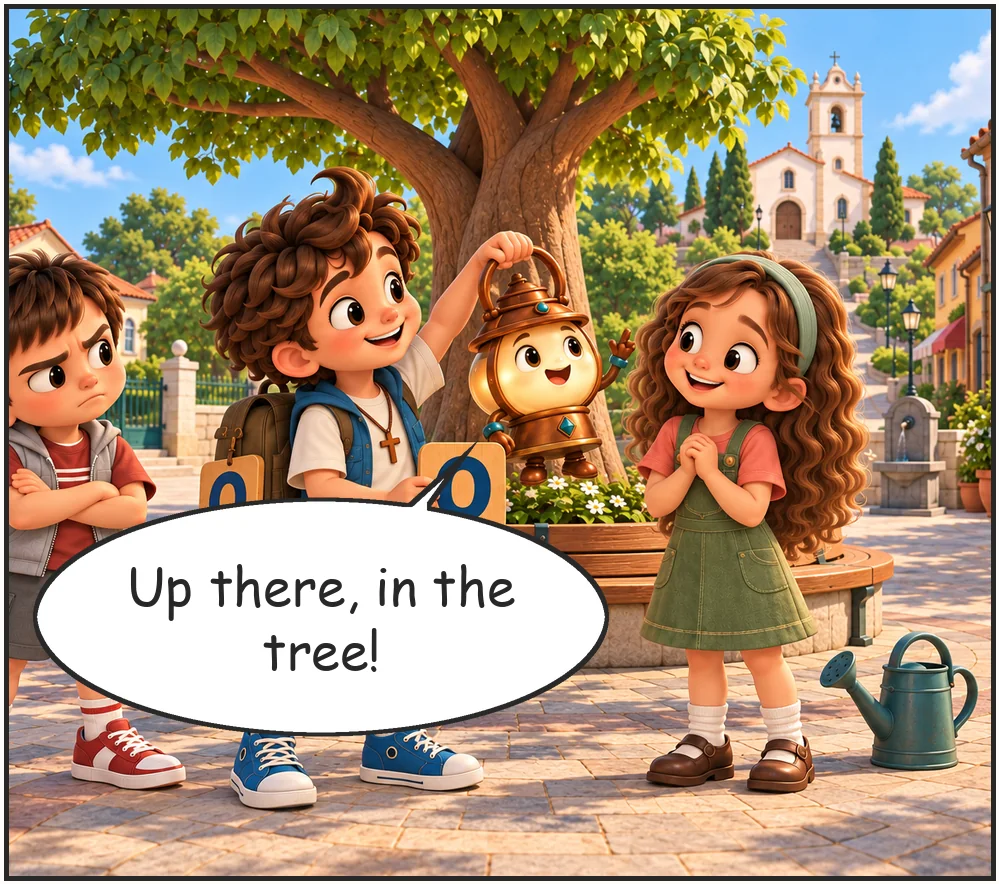 The Letters of the Sementinha, page 7, panel 3