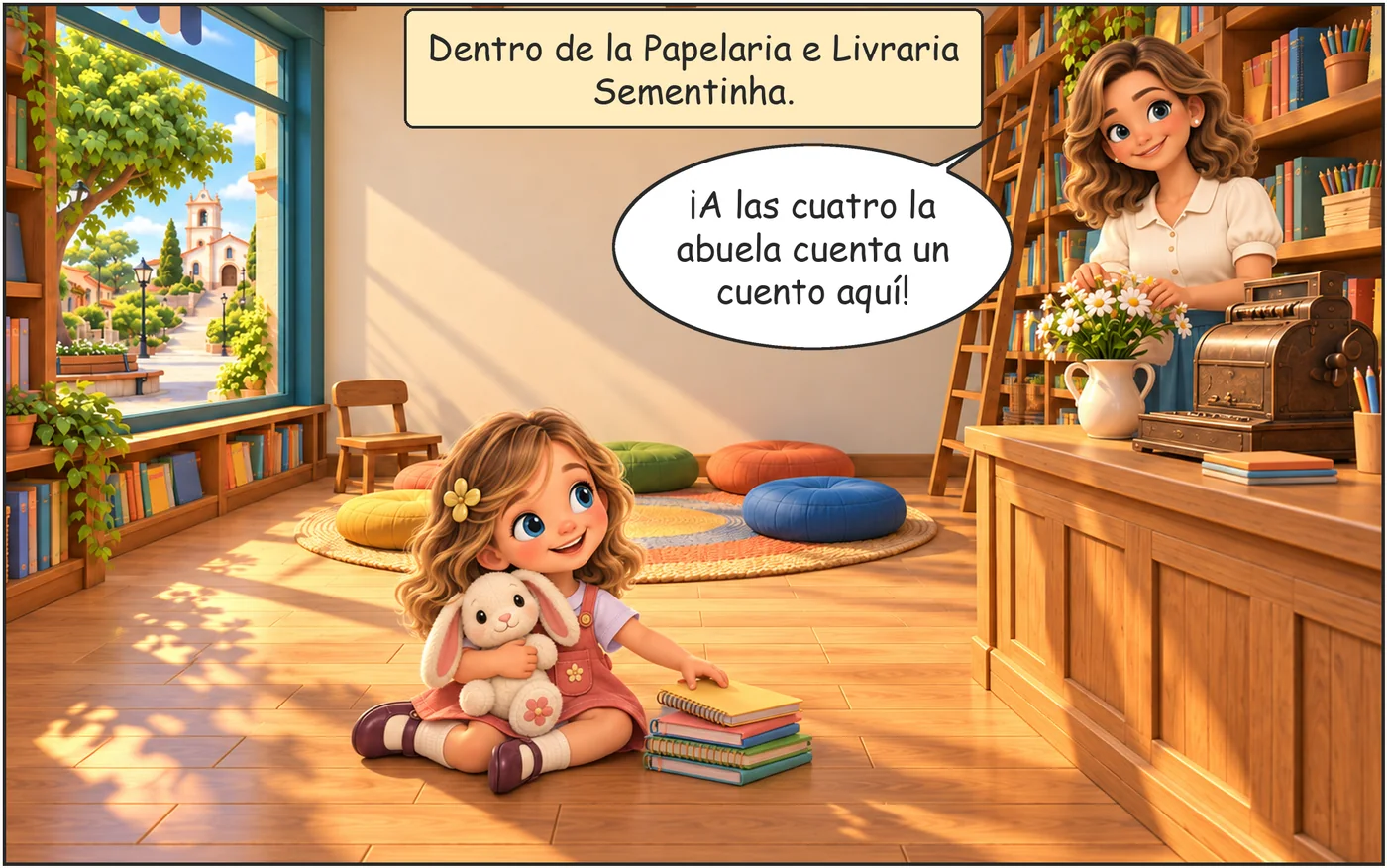 Las Letras de la Sementinha, página 3, viñeta 3
