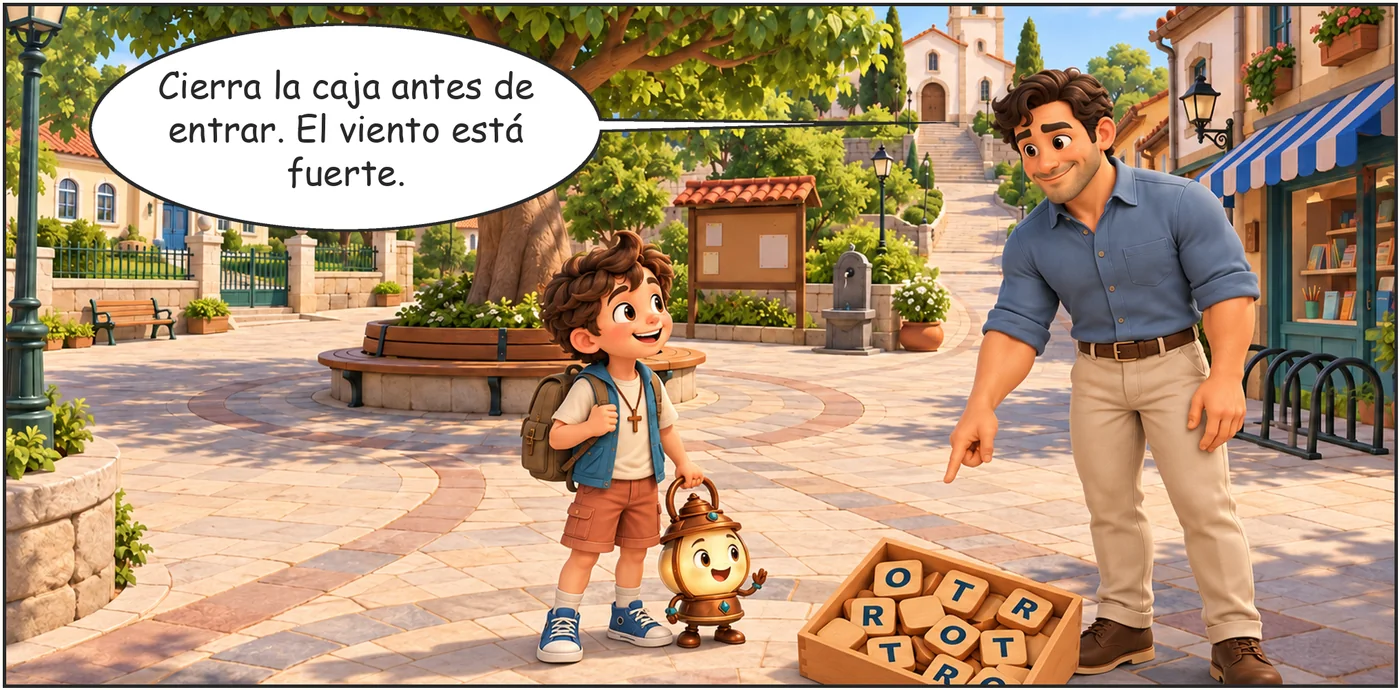 Las Letras de la Sementinha, página 4, viñeta 1