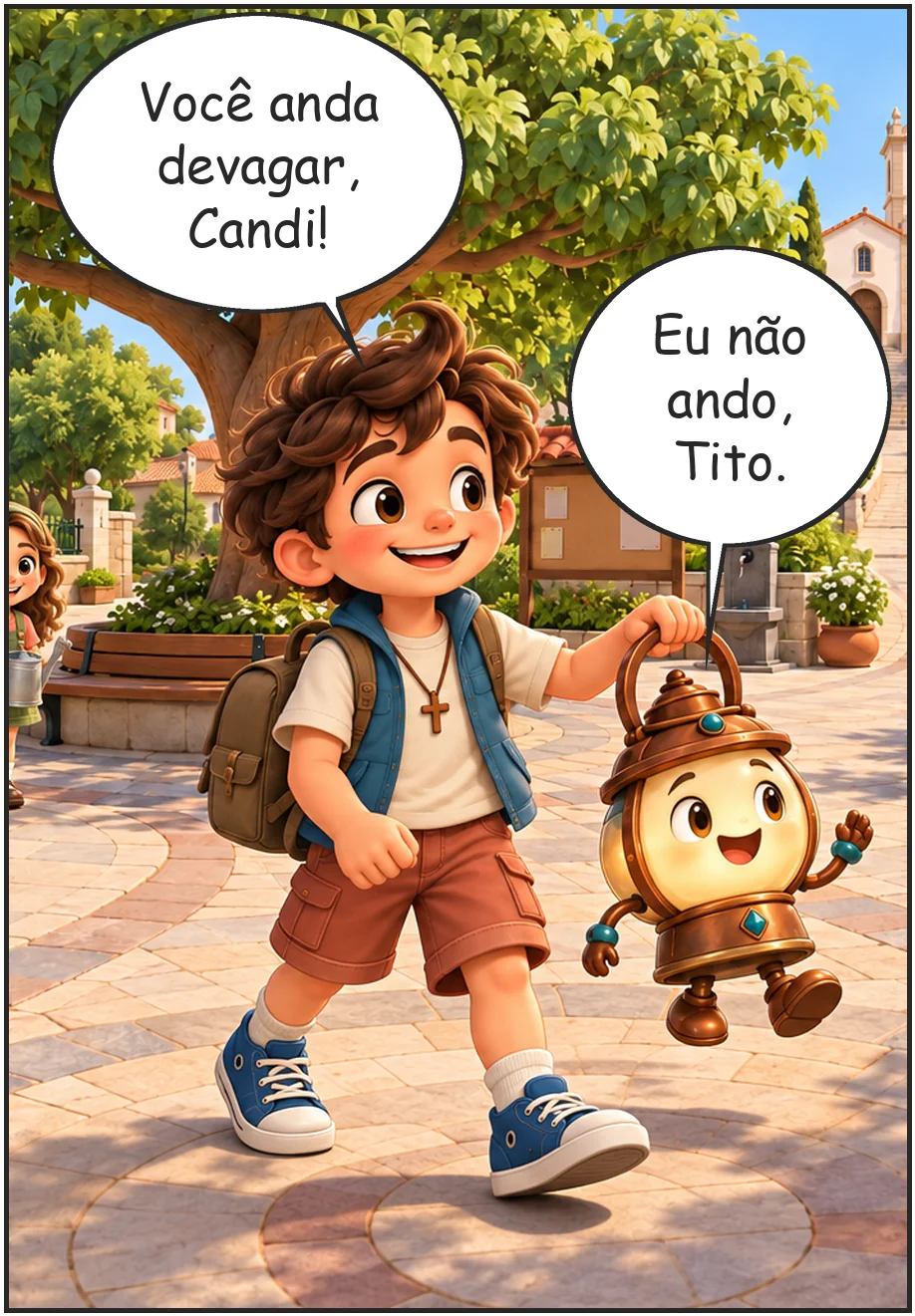 As Letras da Sementinha, página 1, quadro 2