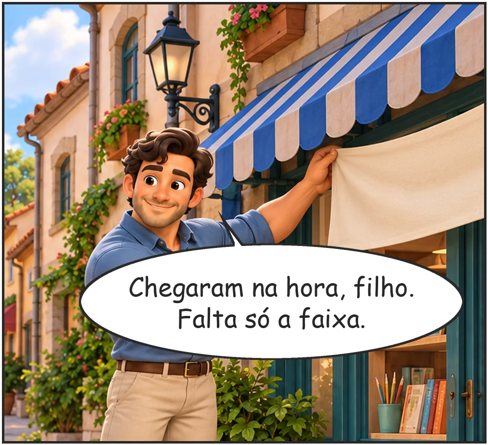 As Letras da Sementinha, página 3, quadro 2