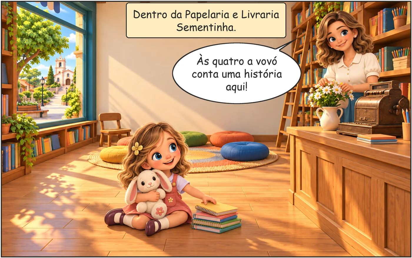 As Letras da Sementinha, página 3, quadro 3