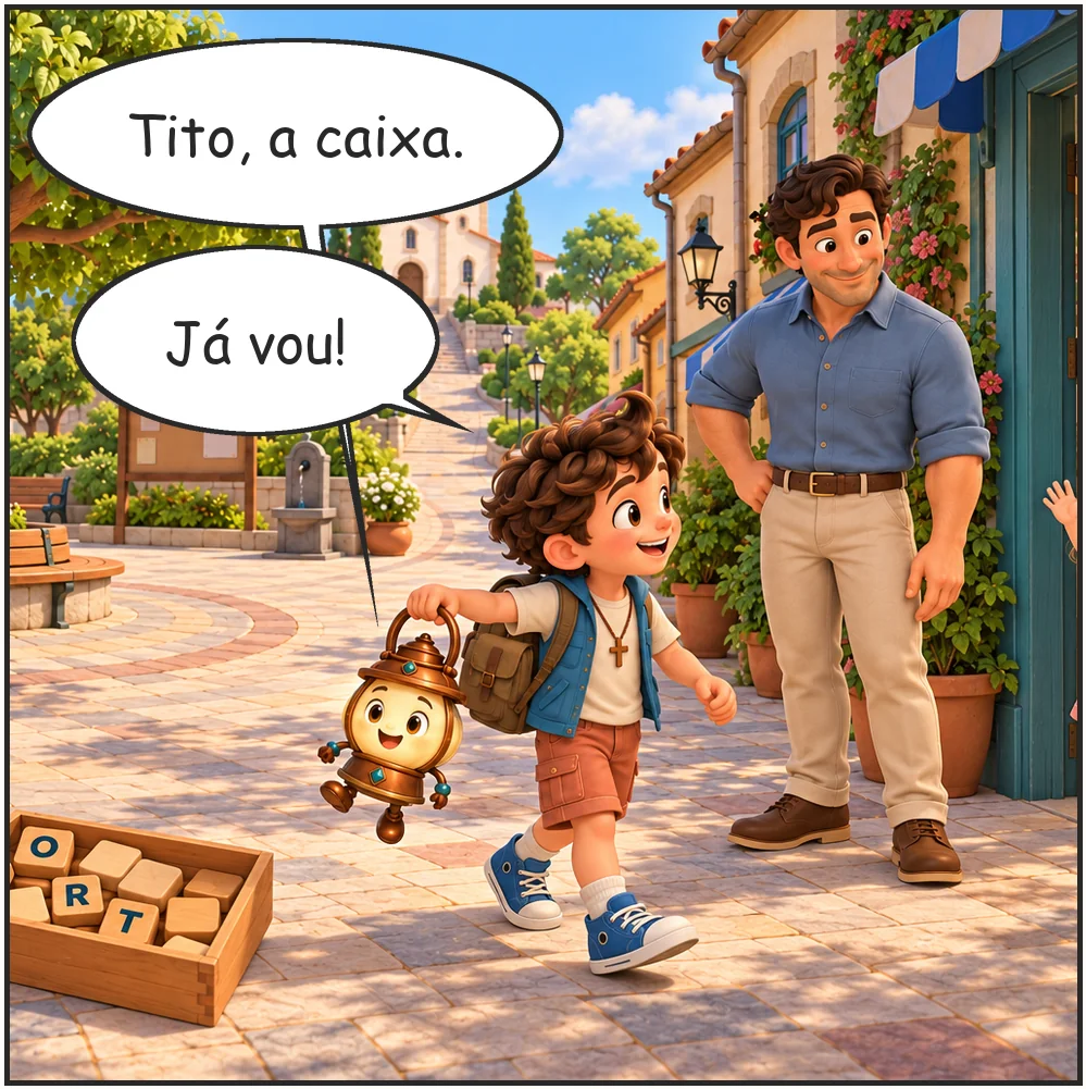 As Letras da Sementinha, página 4, quadro 3