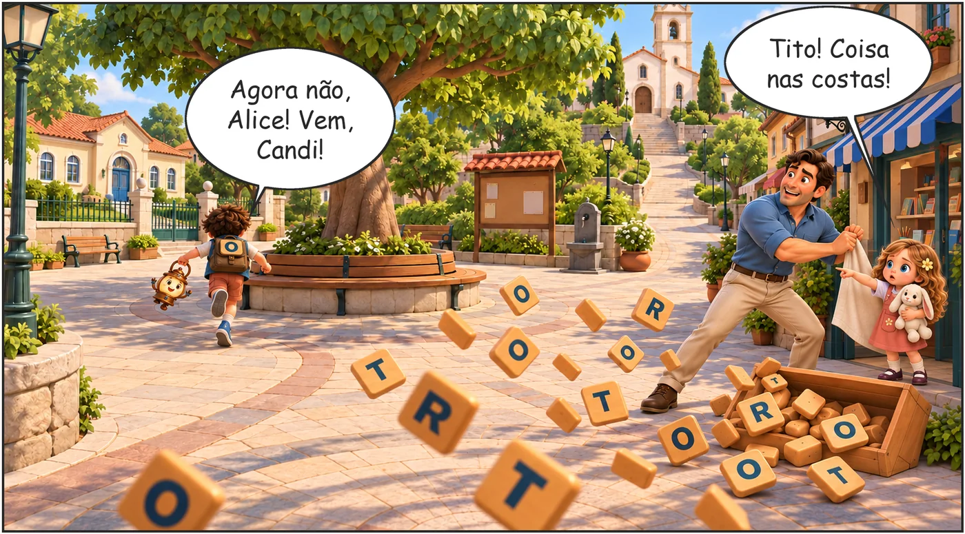 As Letras da Sementinha, página 5, quadro 3