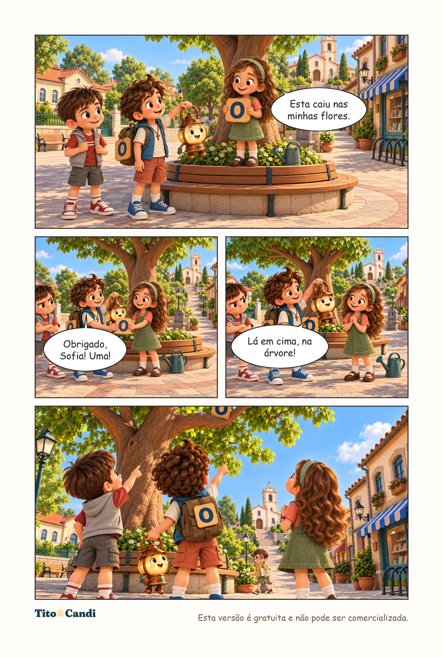 As Letras da Sementinha, página 7
