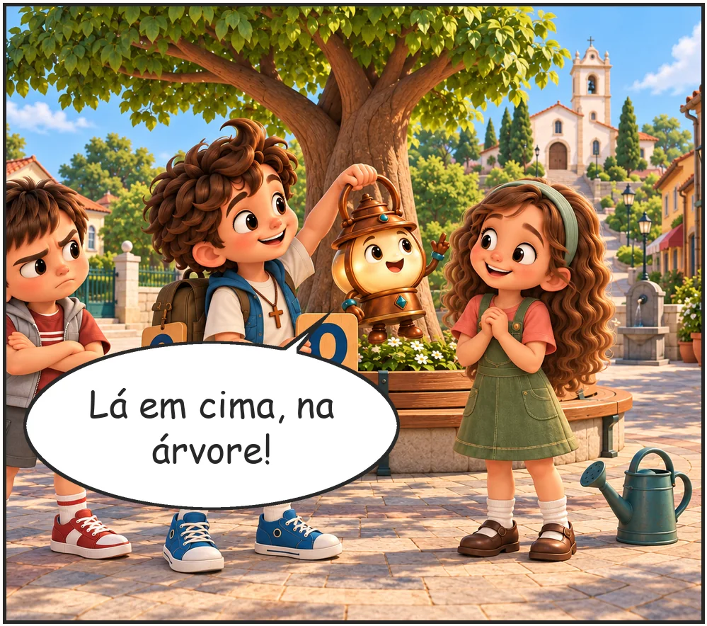 As Letras da Sementinha, página 7, quadro 3