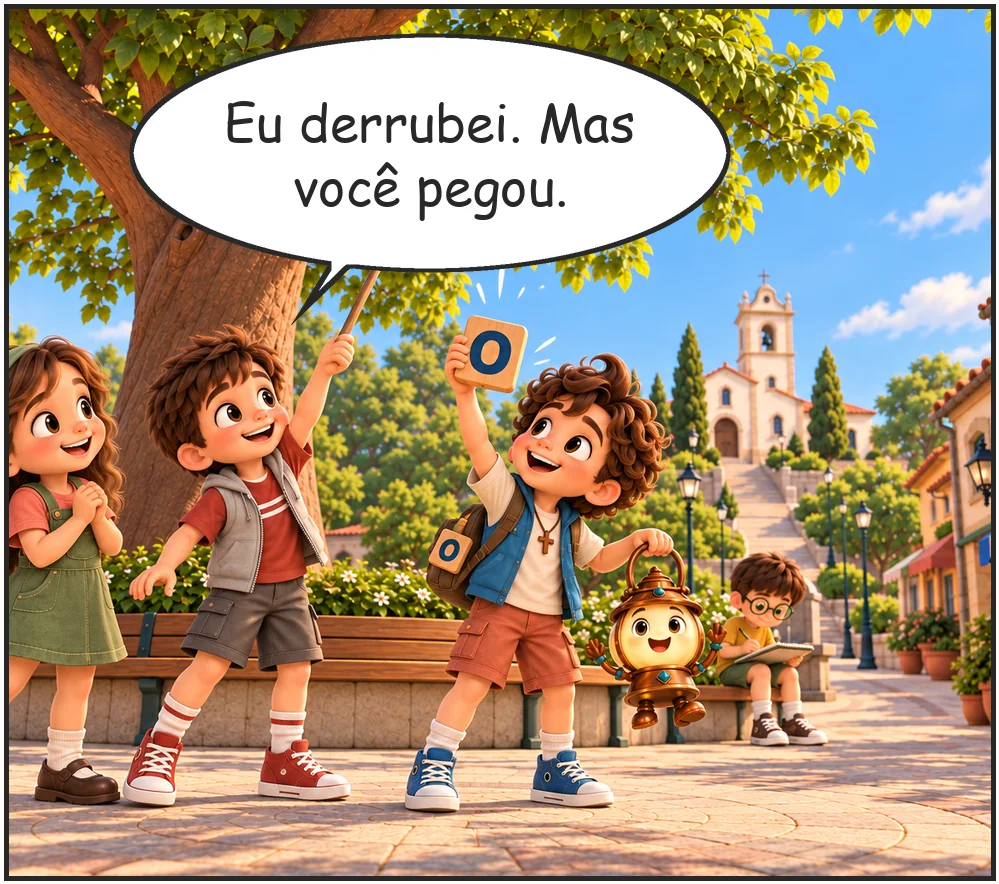 As Letras da Sementinha, página 8, quadro 3