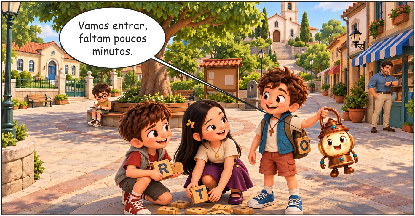 As Letras da Sementinha, página 9, quadro 4