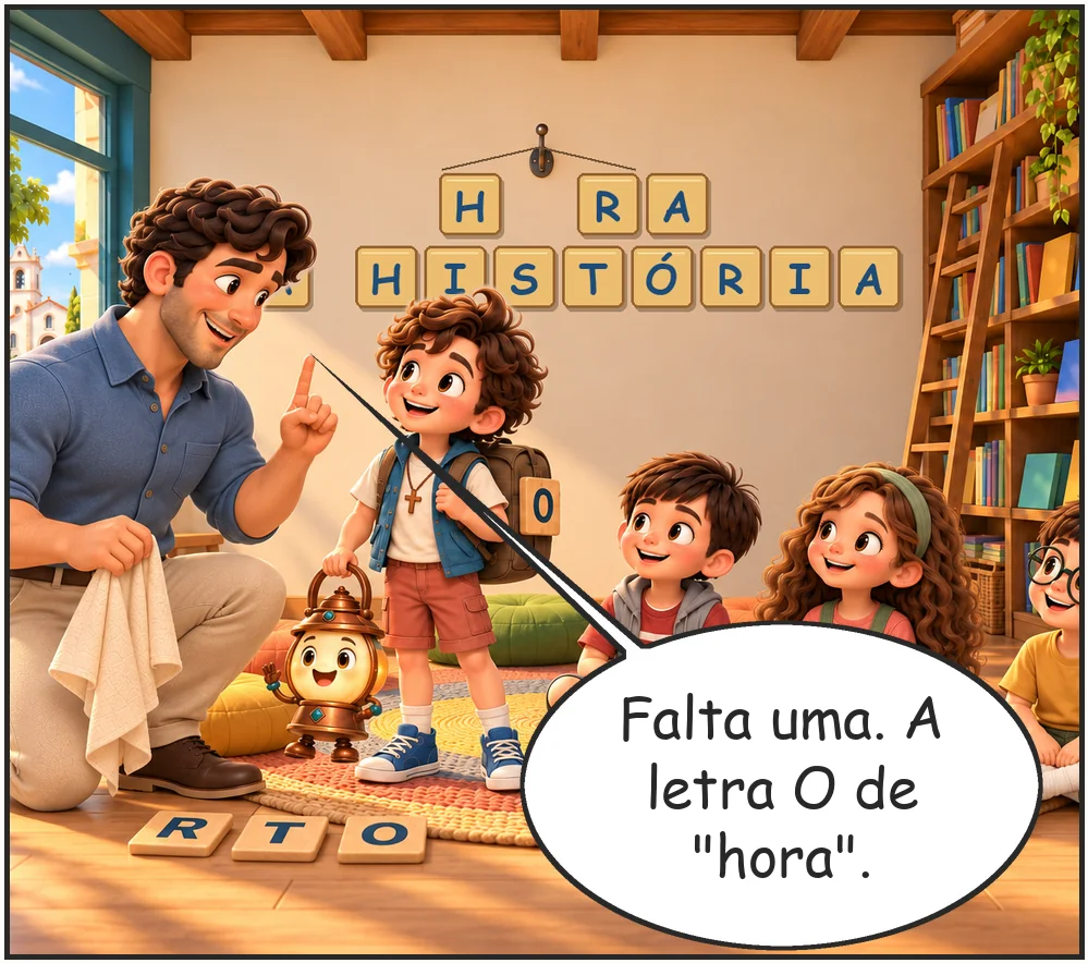 As Letras da Sementinha, página 10, quadro 3