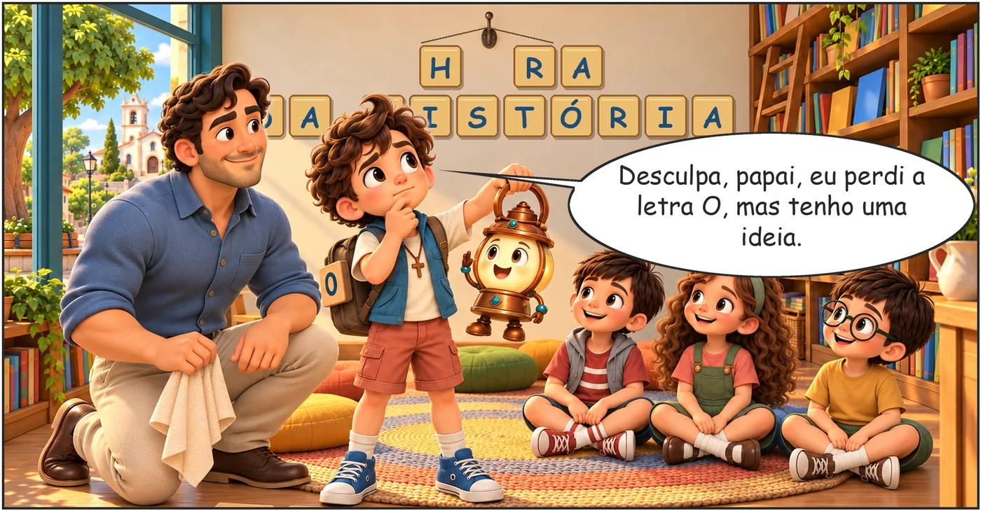 As Letras da Sementinha, página 10, quadro 4