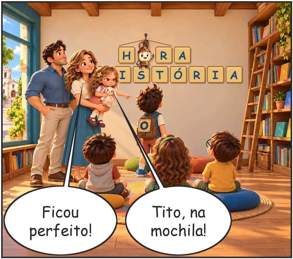 As Letras da Sementinha, página 11, quadro 2