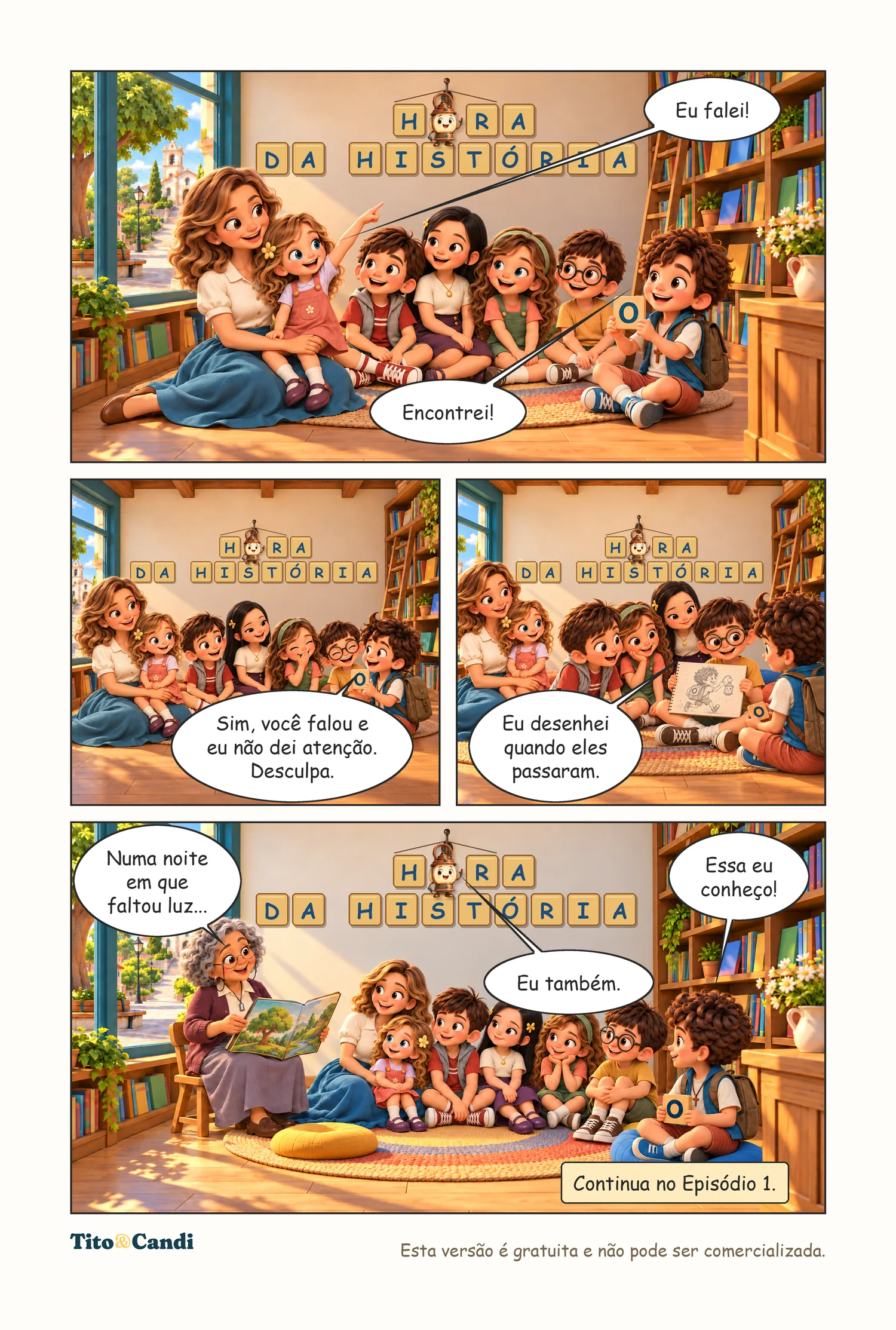 As Letras da Sementinha, página 12