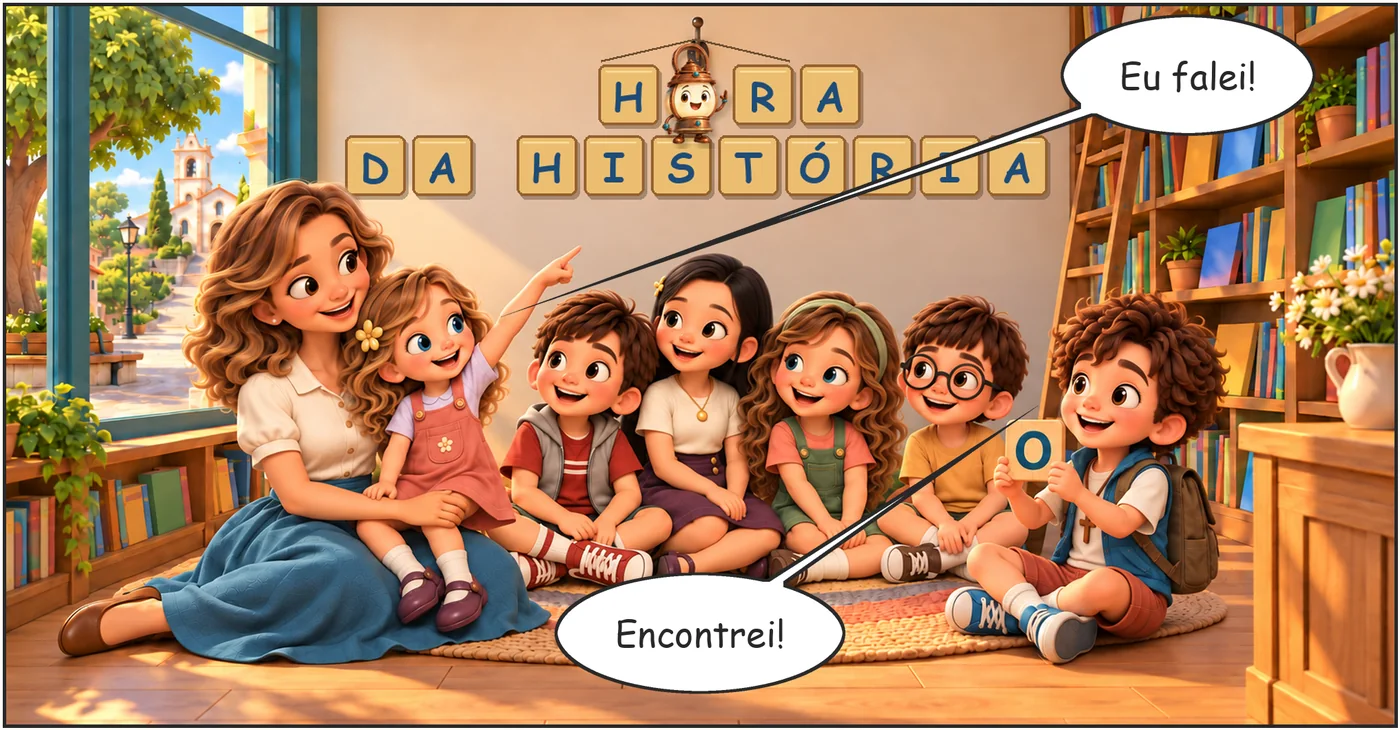 As Letras da Sementinha, página 12, quadro 1