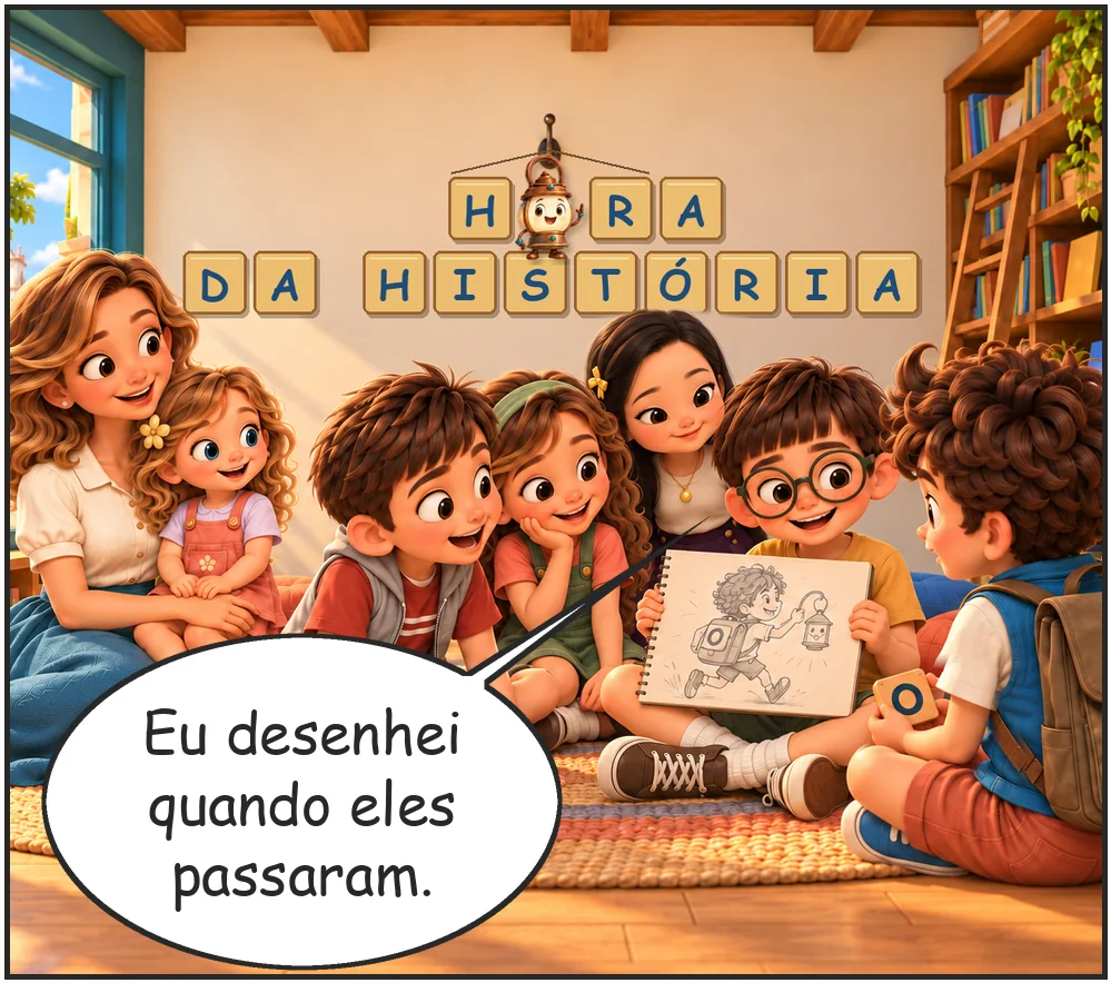 As Letras da Sementinha, página 12, quadro 3
